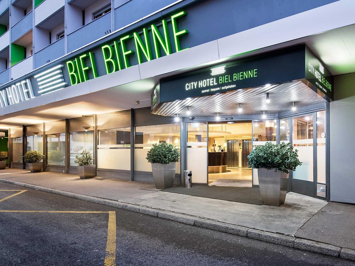 City Hotel Biel Bienne Free Parking Exteriér fotografie